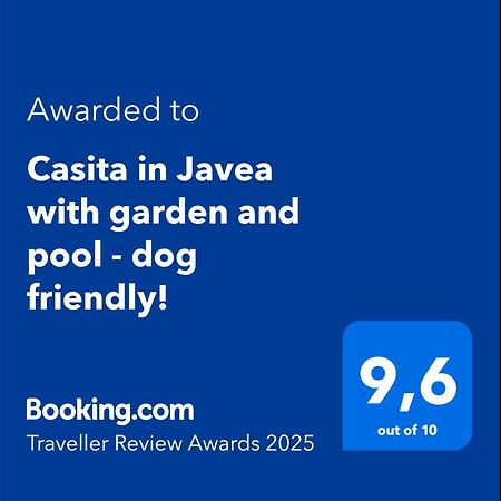 Casita In Javea With Garden And Pool - Dog Friendly! 외부 사진